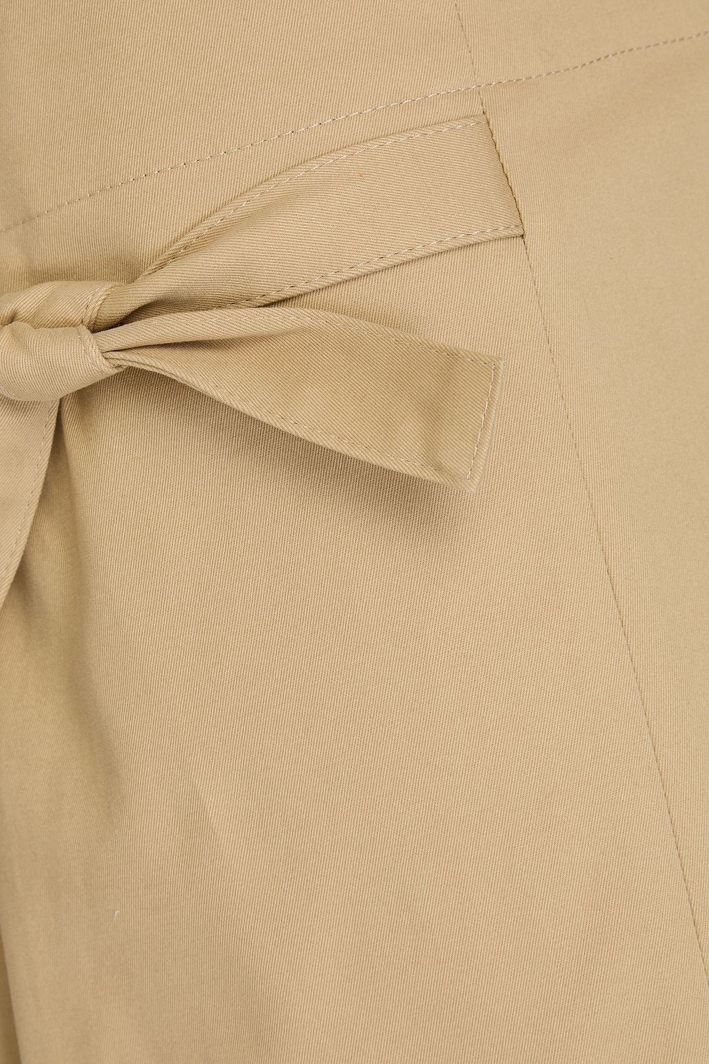 JW ANDERSON Kite draped stretch-cotton twill mini skirt
