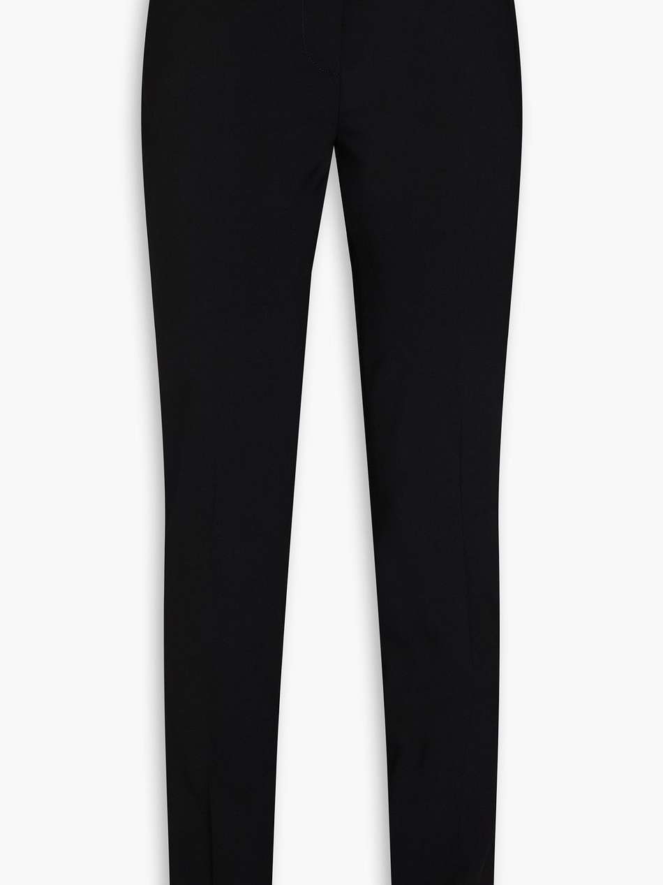 wool-blend slim-leg pants