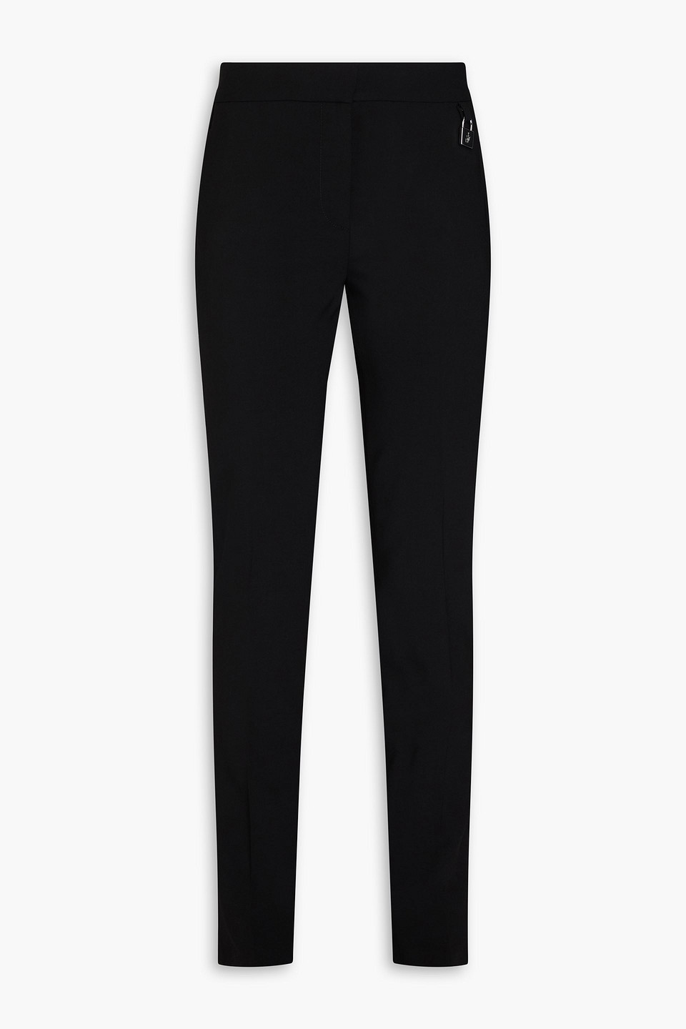 Jw Anderson Wool-blend Slim-leg Pants In Black