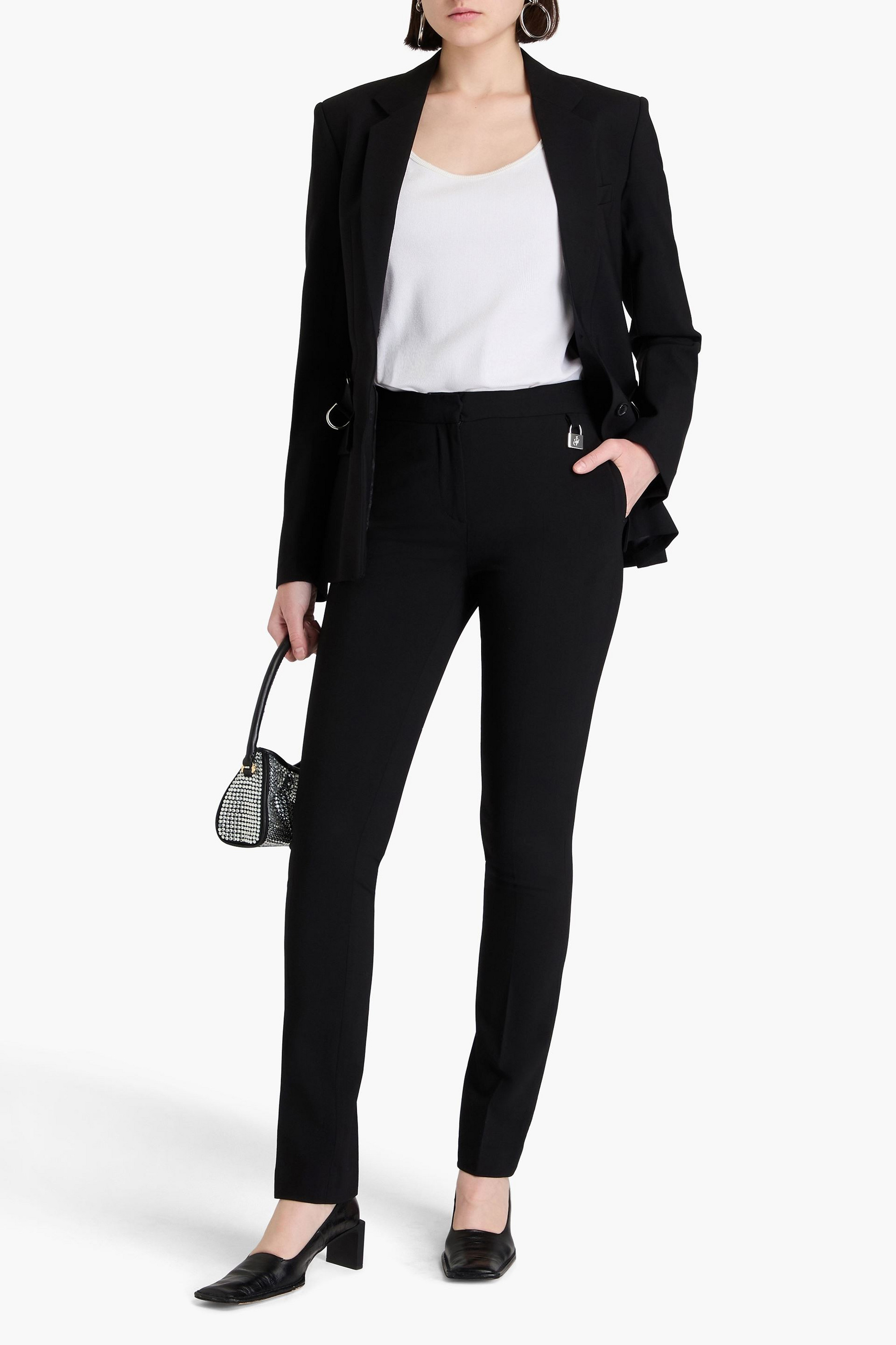 Jw Anderson Wool-blend slim-leg pants