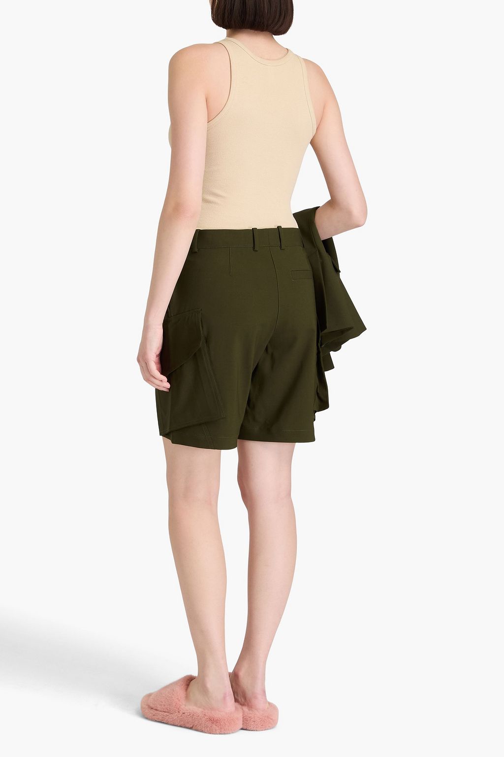 JW ANDERSON شورت من مزيج الصوف