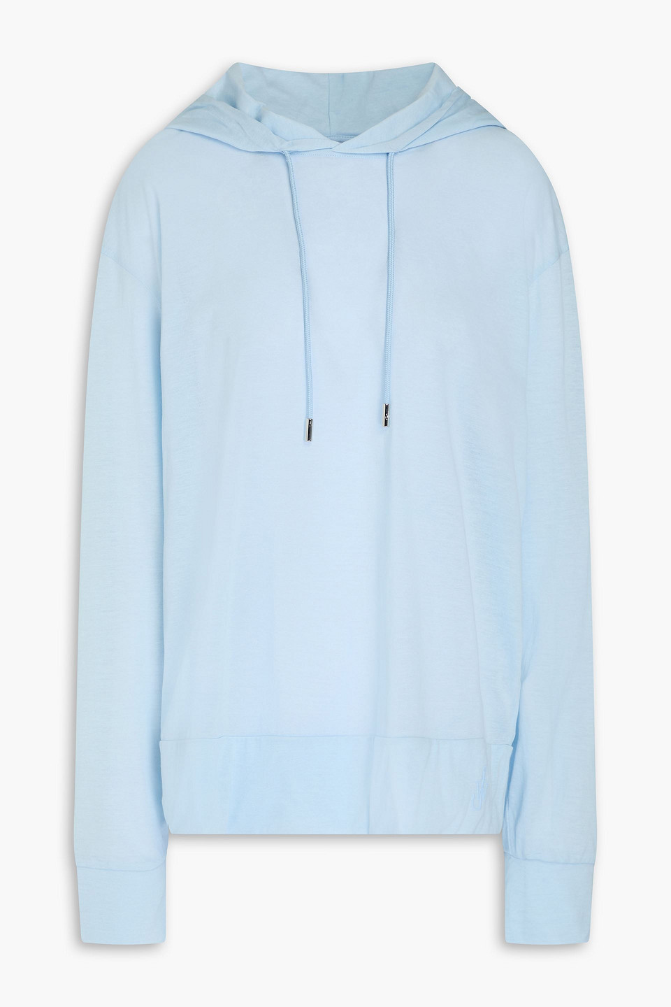 JW ANDERSON COTTON-BLEND JERSEY HOODIE