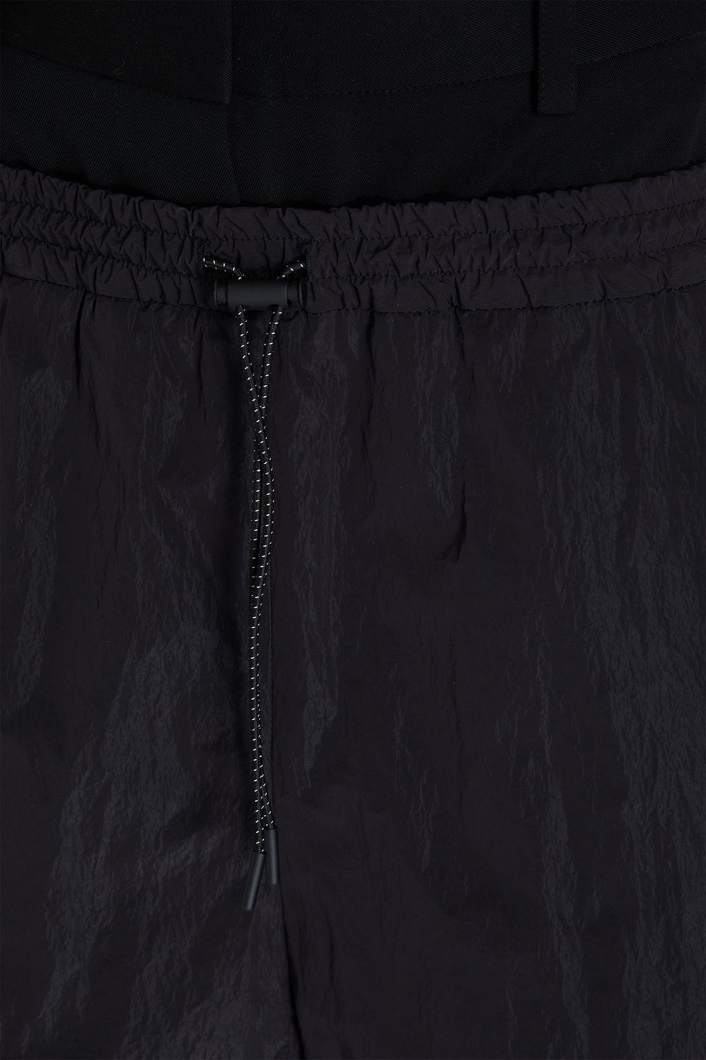 JW ANDERSON شورت من التويل والصوف والتفتا بطبقات