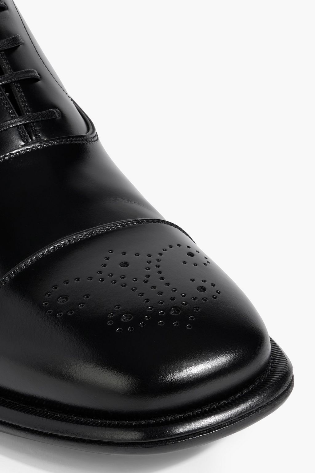 FERRAGAMO Maxime leather brogues