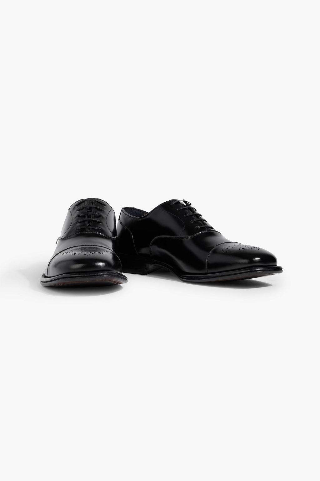FERRAGAMO Maxime leather brogues