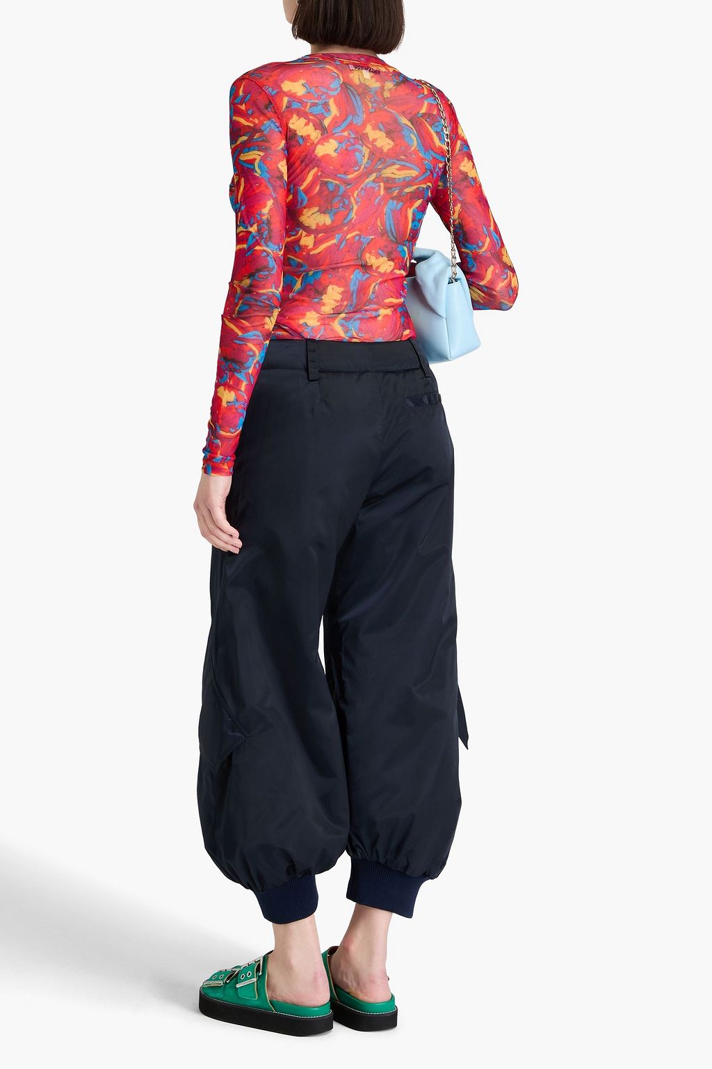 JW ANDERSON بنطال كارغو من قماش عازل