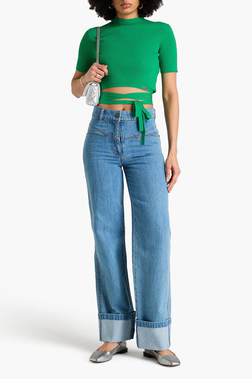  Maje - Ribbed-knit Top - Green - 3 