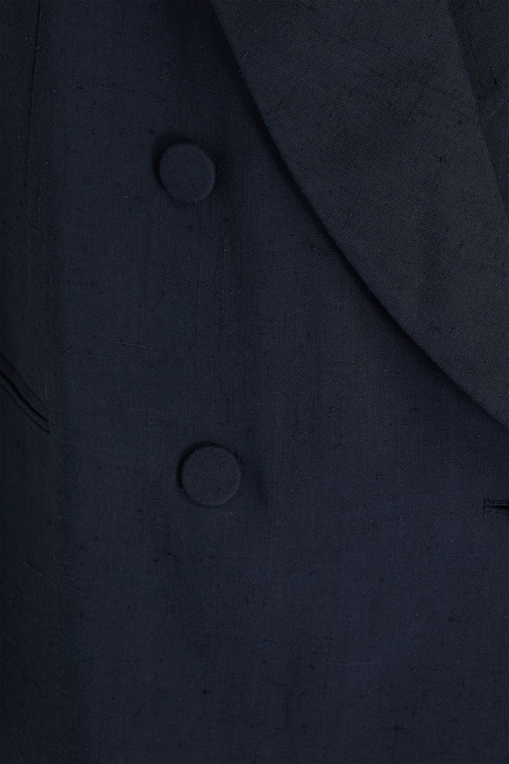 DRIES VAN NOTEN Doppelreihiger Blazer aus Webstoff mit Flammgarneffekt