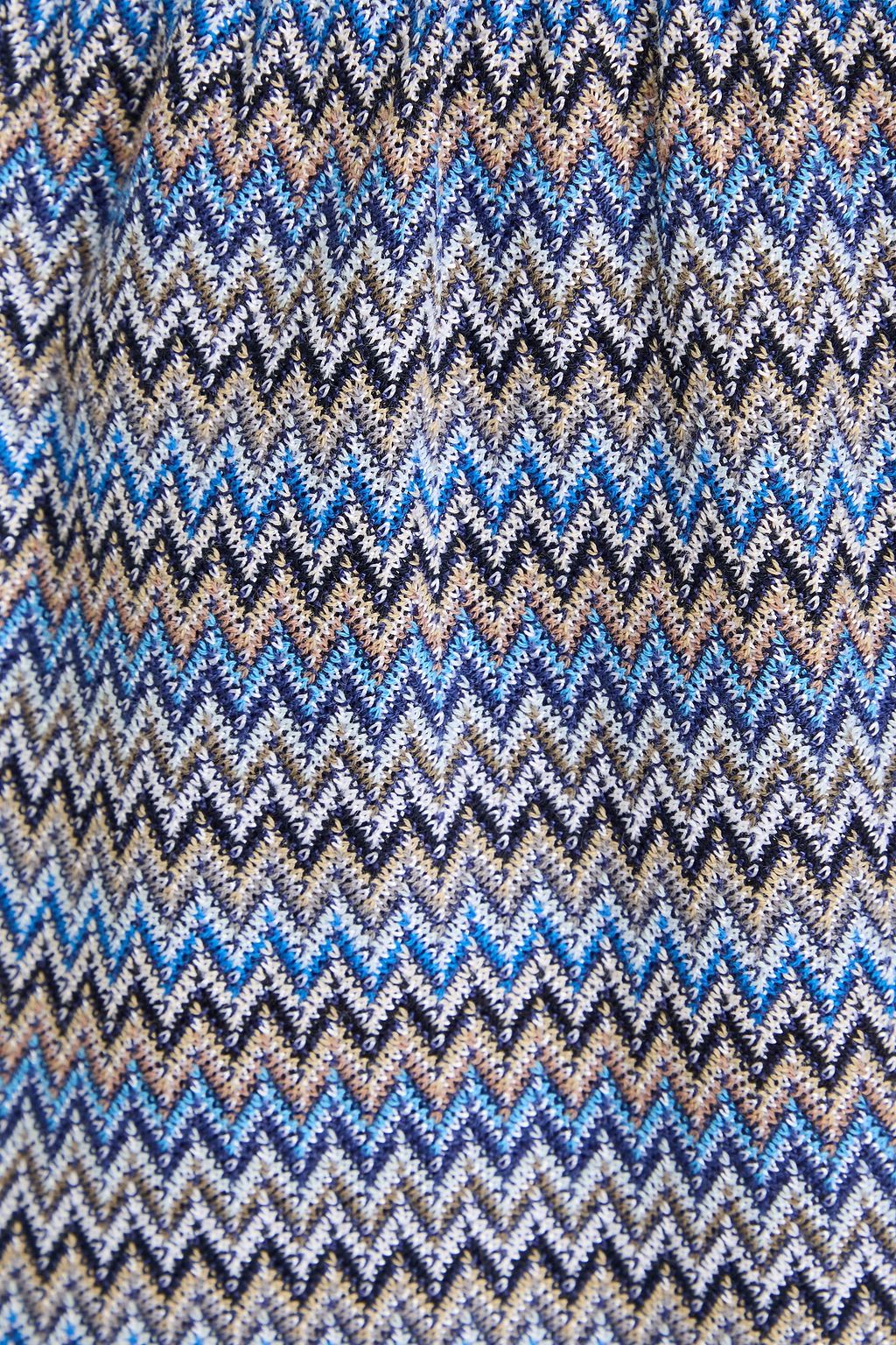 MISSONI شورت مصنوع من الكريب ومزين بطبعات