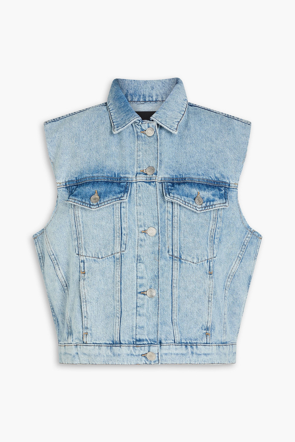 MAJE DENIM VEST