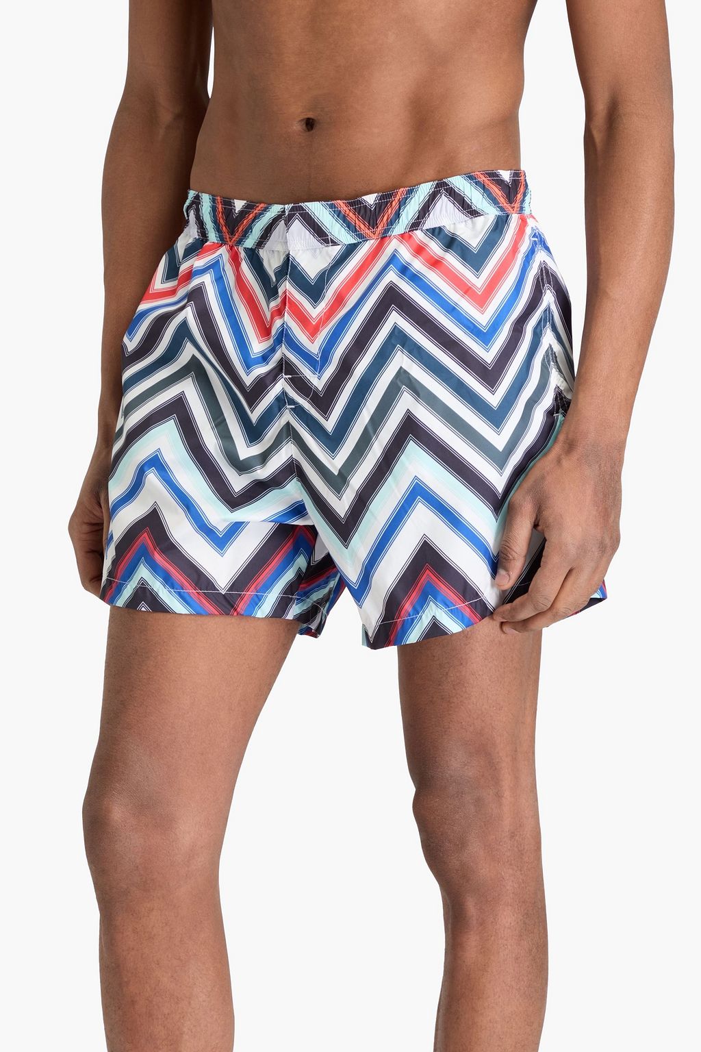MISSONI شورت سباحة قصير مزين بطبعات