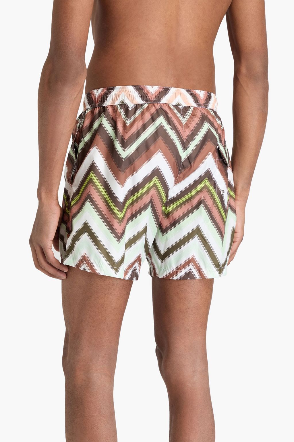 MISSONI شورت سباحة قصير مزين بطبعات