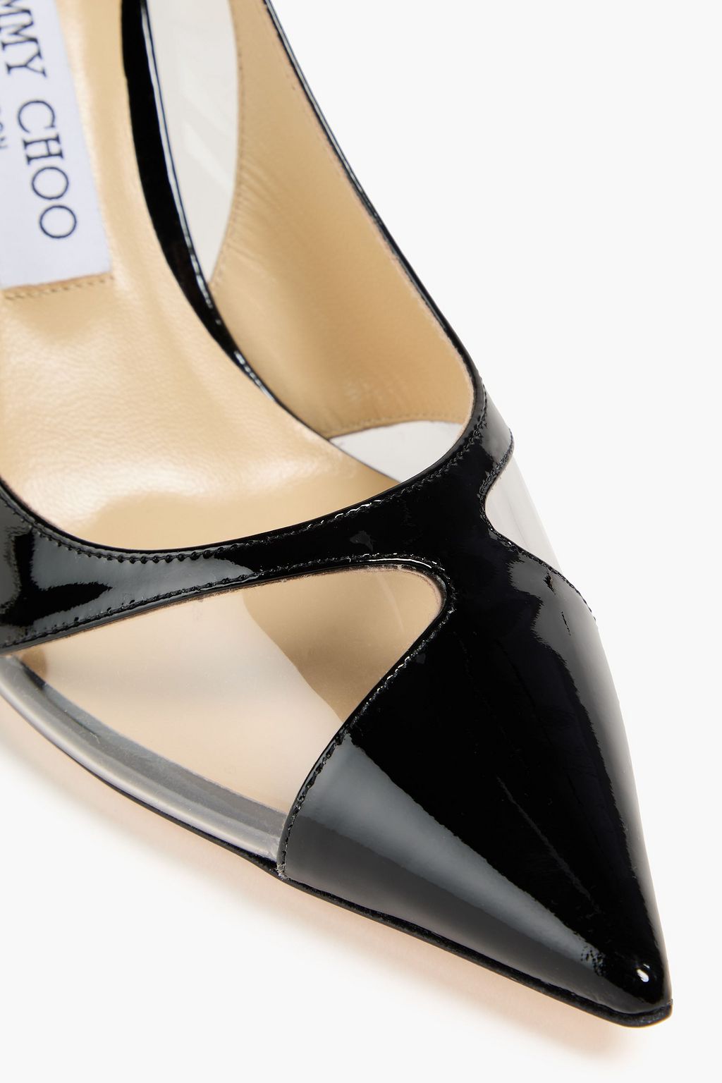 JIMMY CHOO Patent-leather and PVC pumps
