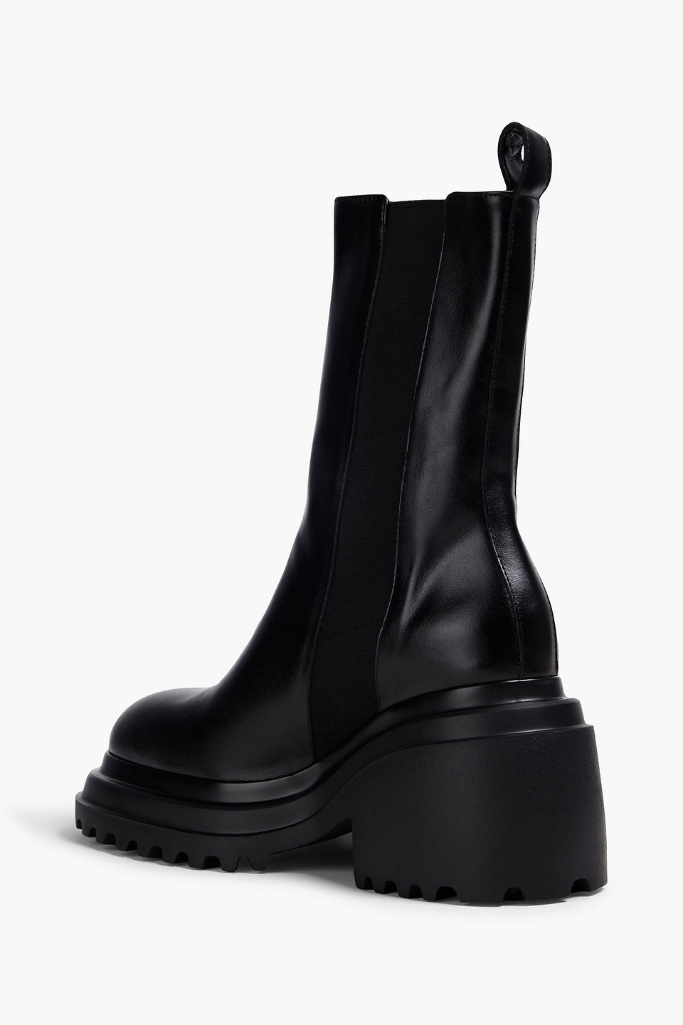  Maje - Leather Chelsea Boots - Black - Eu 40 