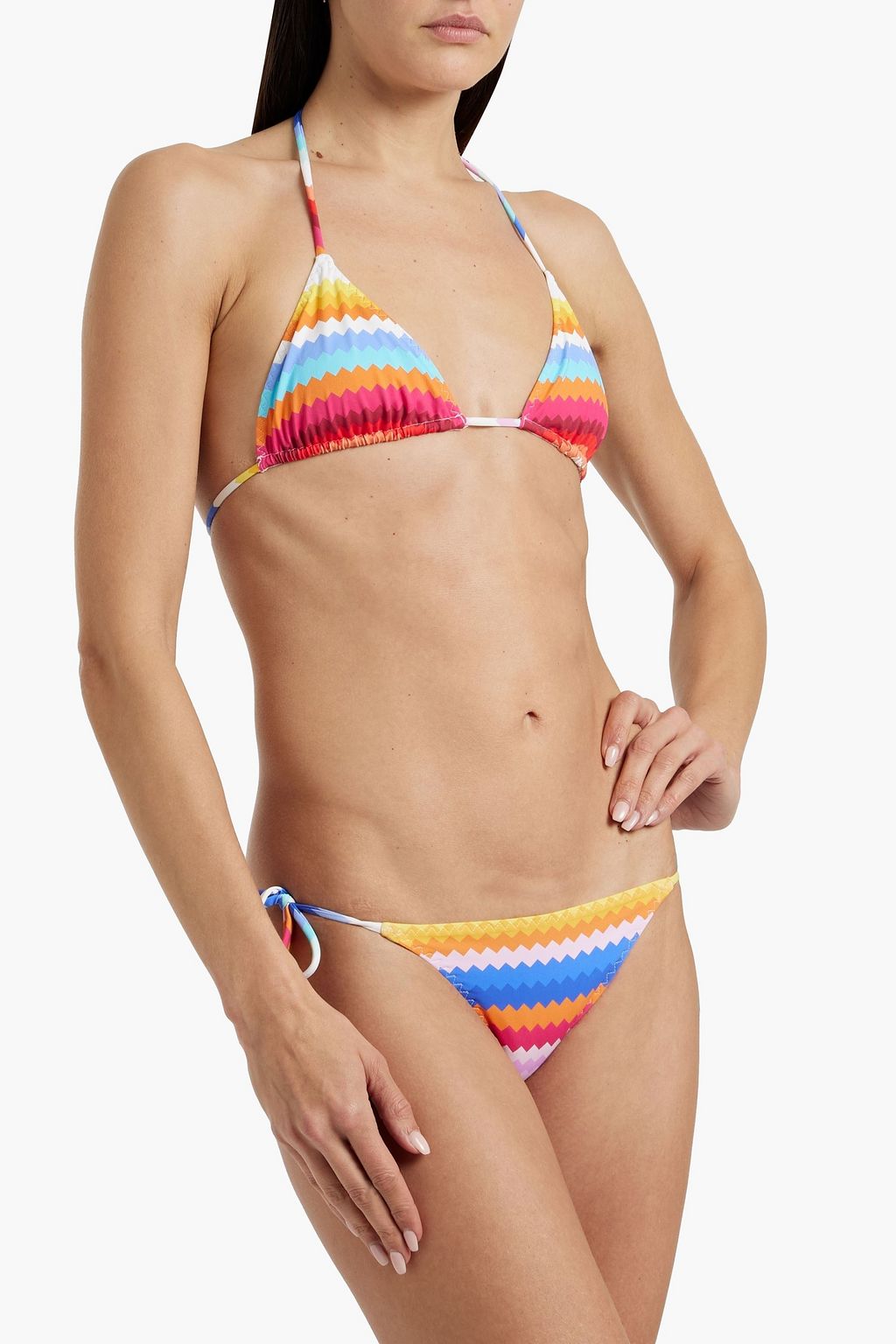MISSONI Printed triangle bikini