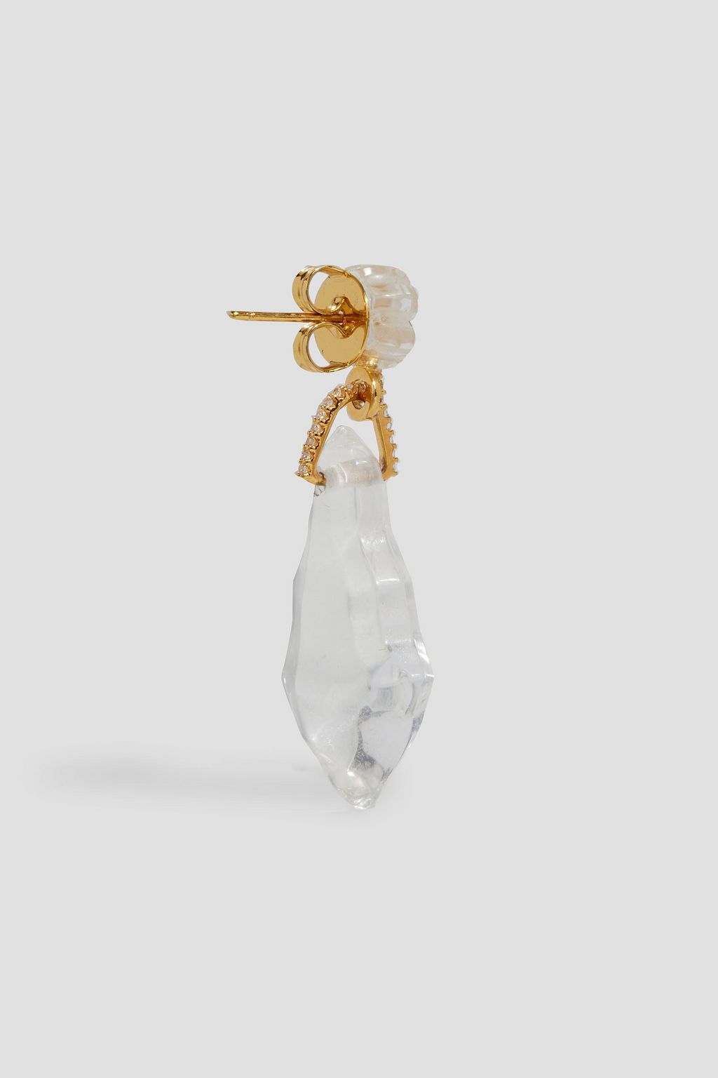 ZIMMERMANN Gold-tone crystal earrings