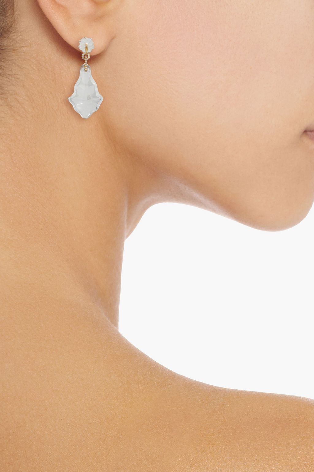 ZIMMERMANN Gold-tone crystal earrings