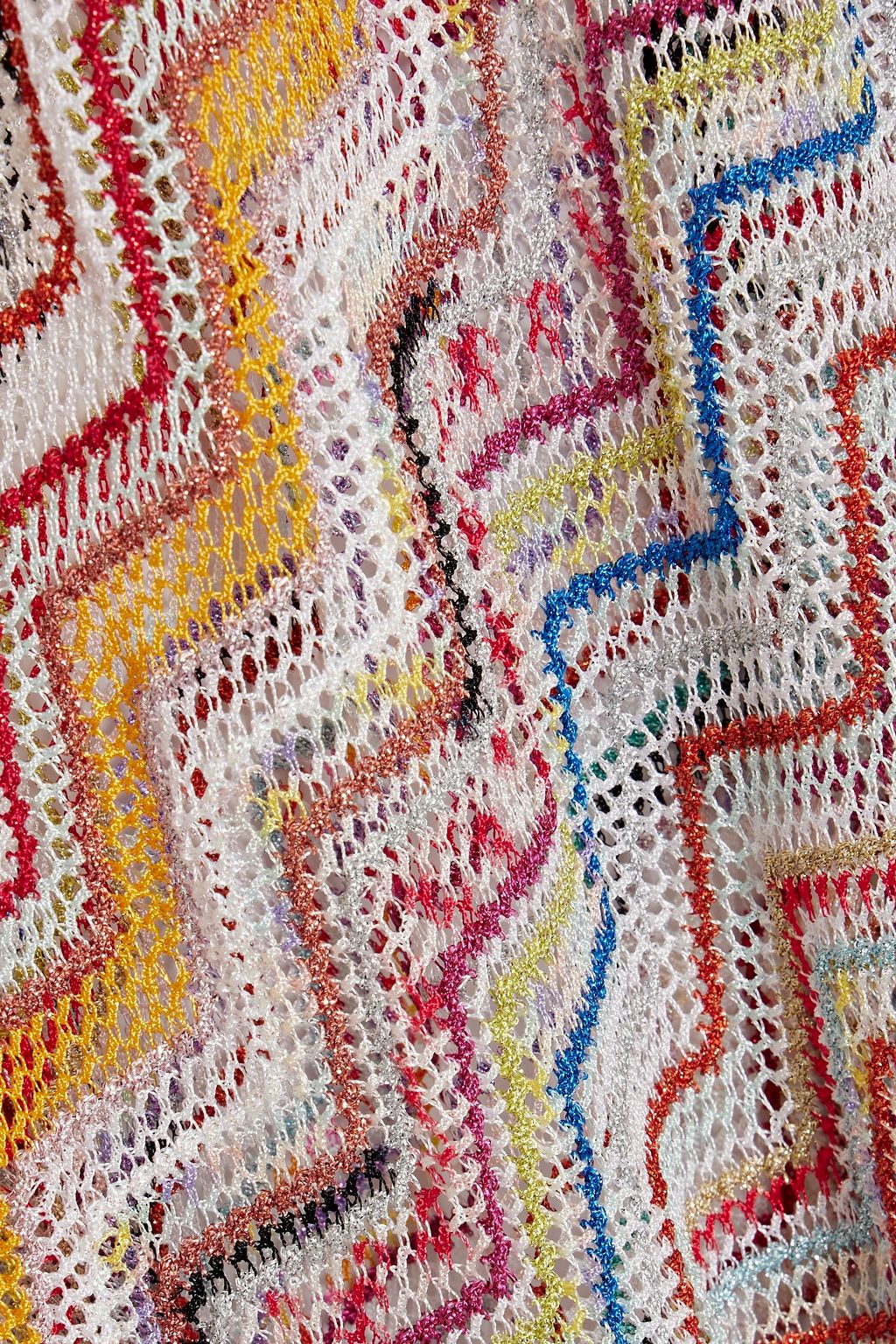 MISSONI Crochet-knit kaftan