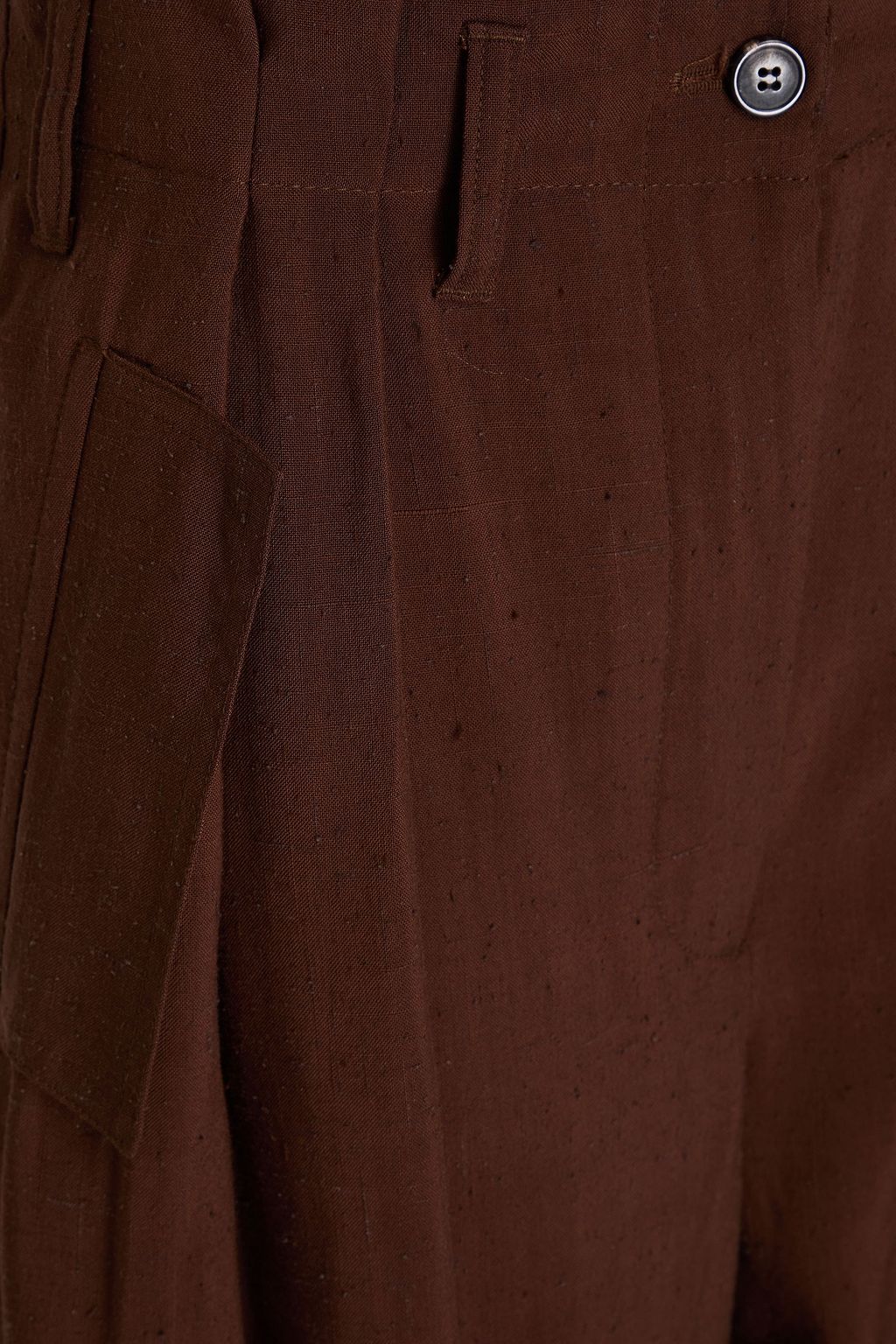 DRIES VAN NOTEN Cargohose aus Webstoff mit Falten
