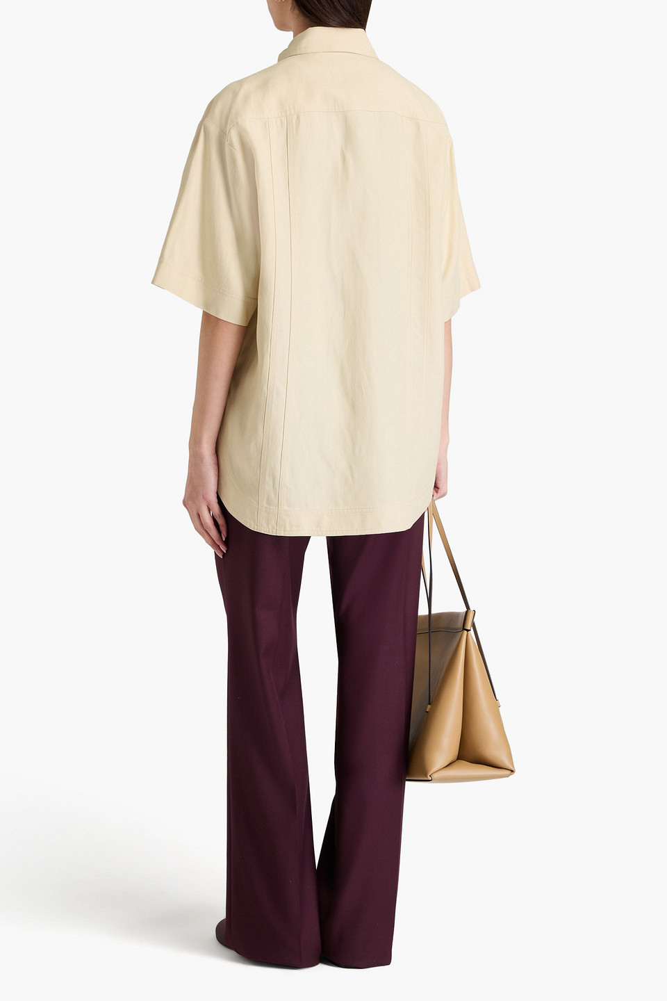LOULOU STUDIO MOHELI TWILL SHIRT
