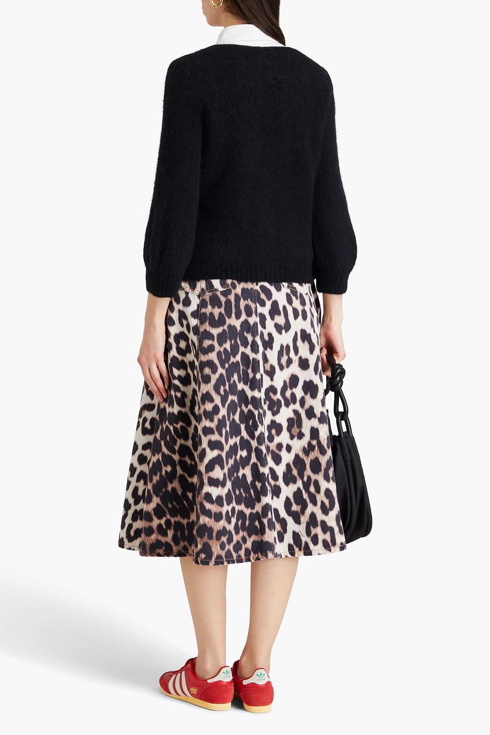 GANNI ALPACA-BLEND CARDIGAN