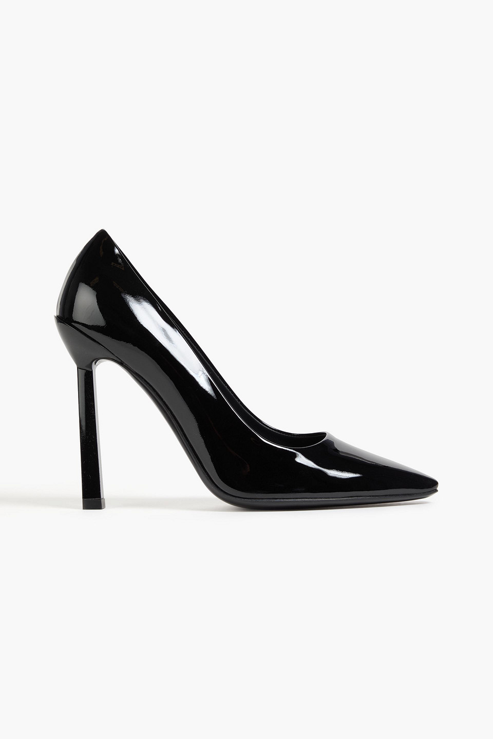 Ferragamo Katrin Patent Bow Pumps In Black