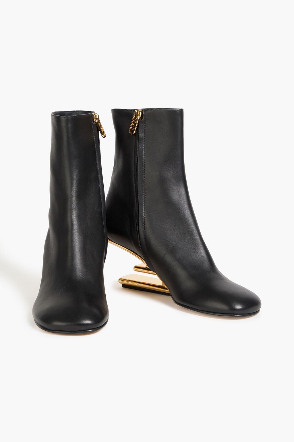 FENDI Leather ankle boots