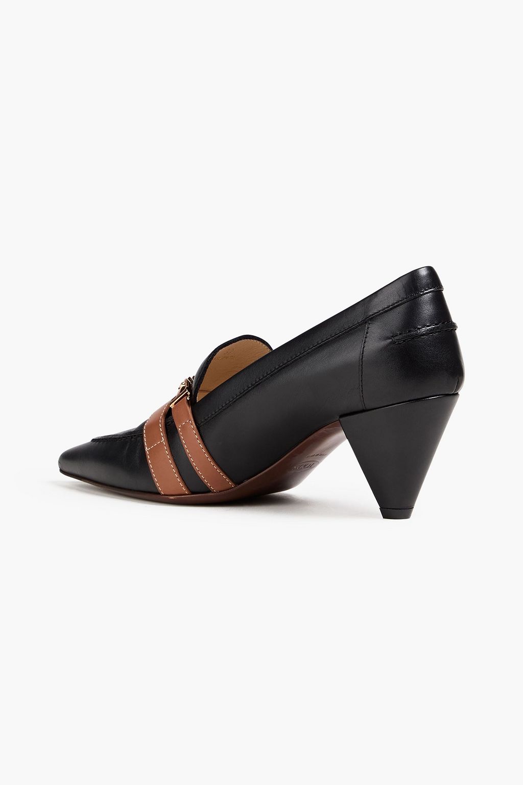 TOD'S حذاء بامب من الجلد بتصميم مزركش