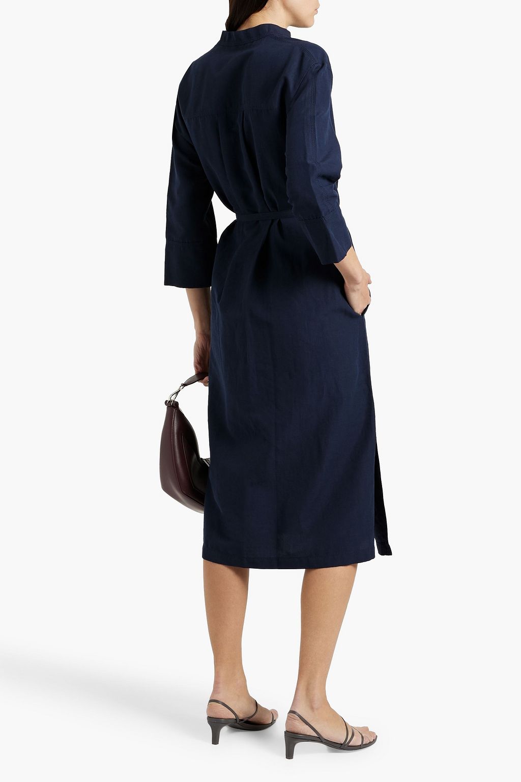 VINCE. Woven midi dress