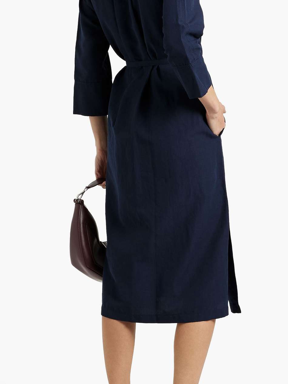 woven midi dress