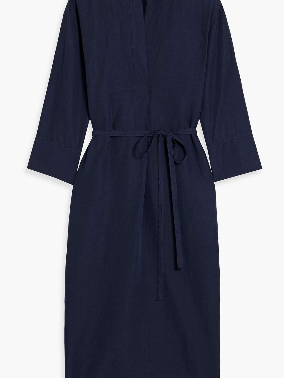 woven midi dress