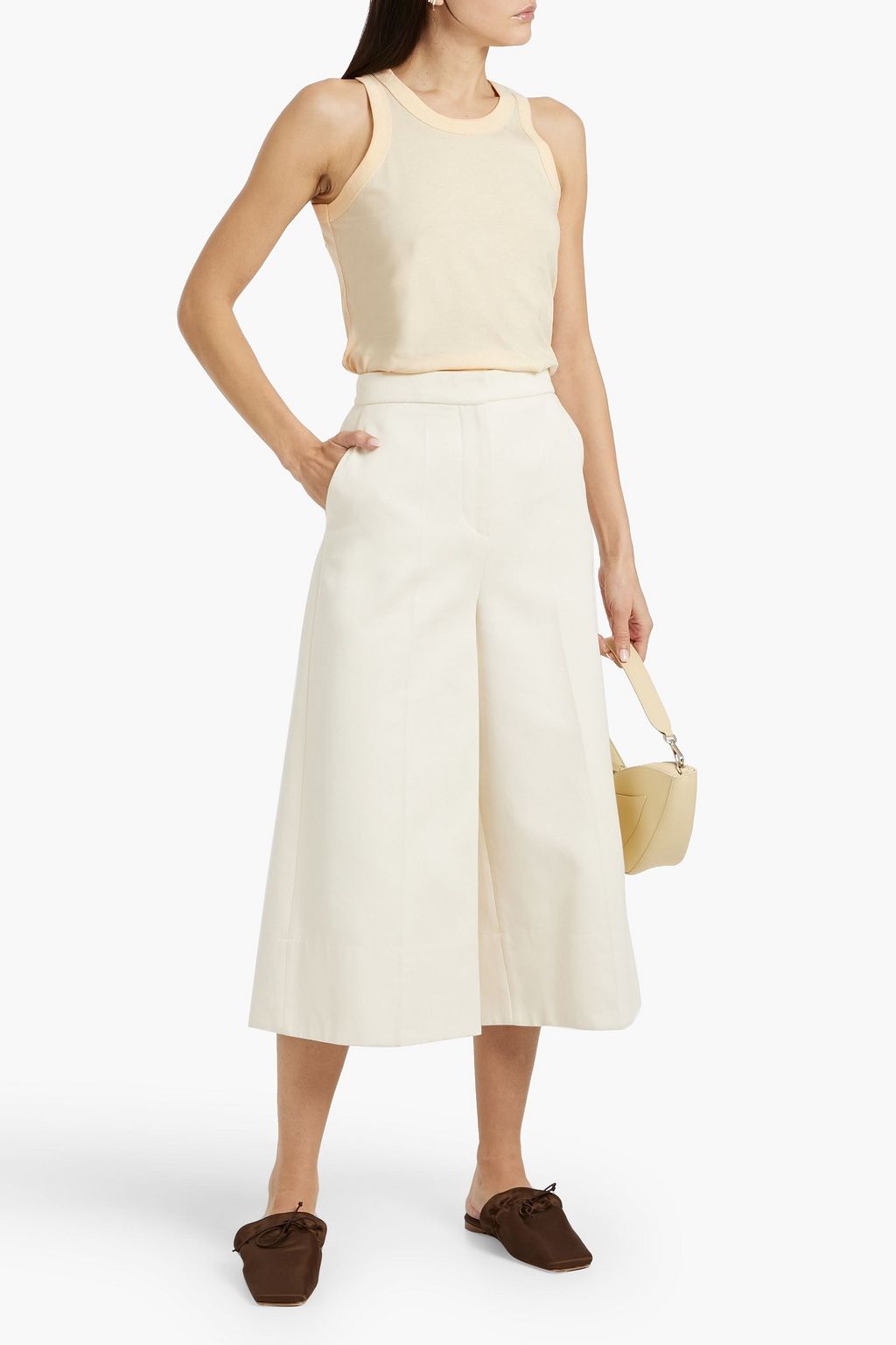LOULOU STUDIO Poso Pima cotton-jersey tank