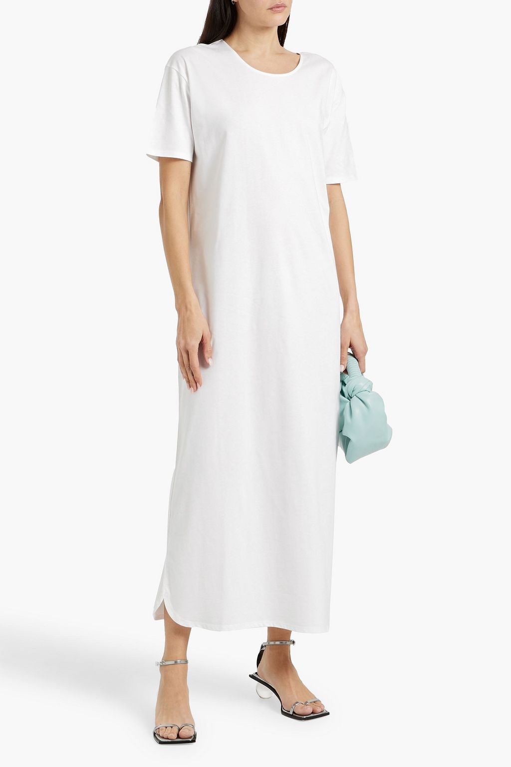 LOULOU STUDIO Arue Pima cotton-jersey midi dress
