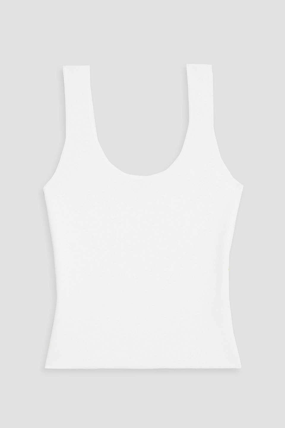 Vince Stretch-knit Tank In White