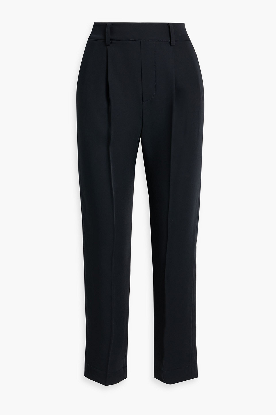 . Cropped jersey tapered pants