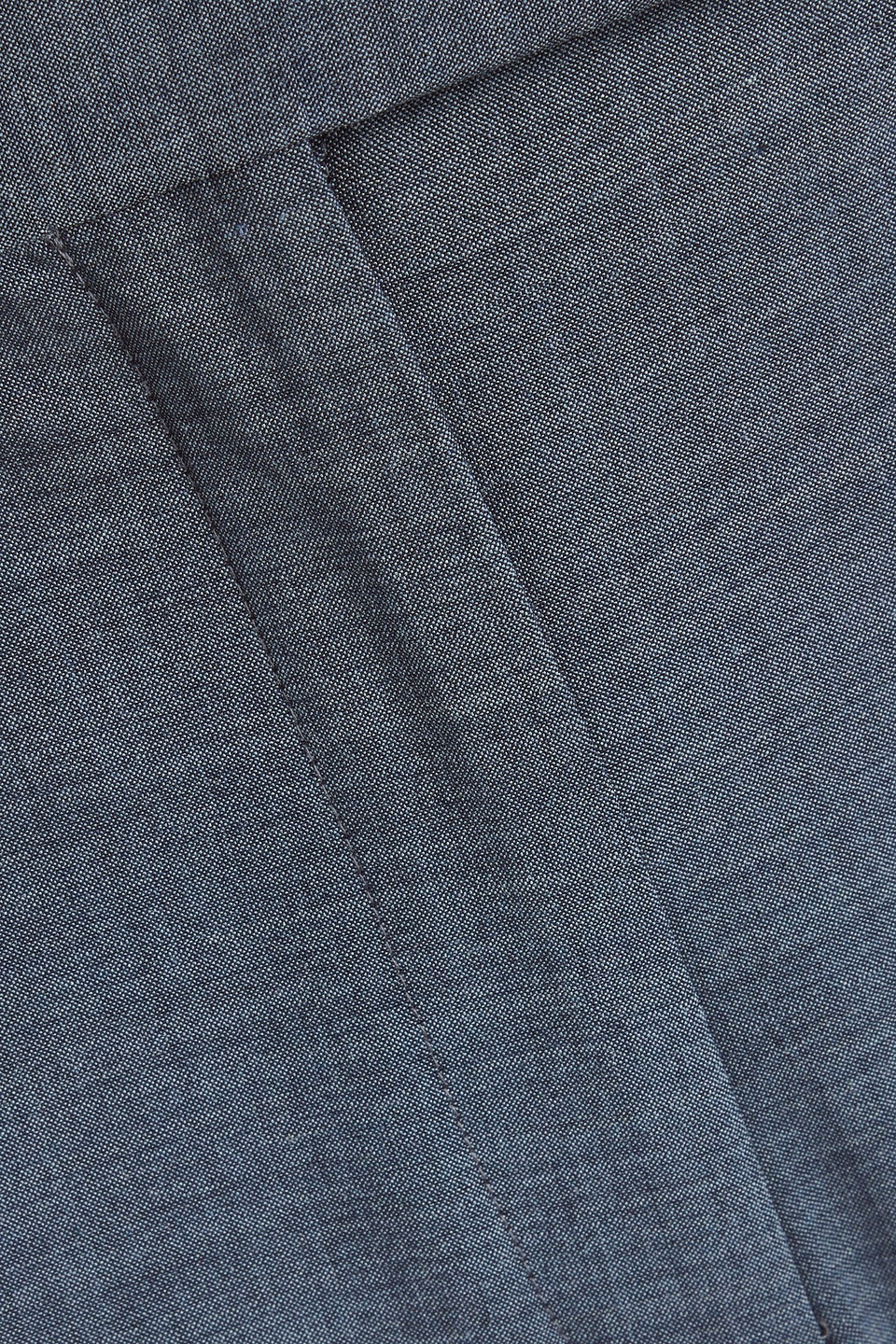 MAJE PLEATED WOVEN WIDE-LEG PANTS