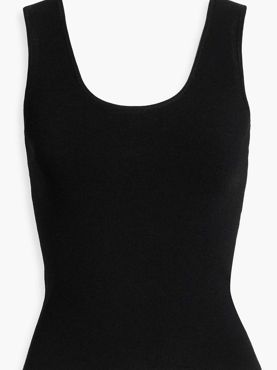 stretch-knit tank