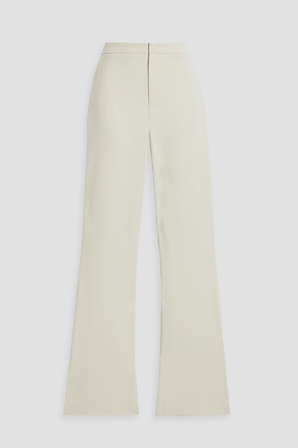 Vince Crepe Bootcut Pants In Ivory