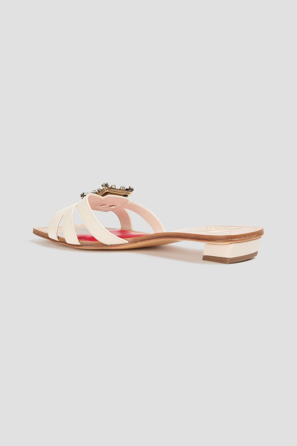 ROGER VIVIER حذاء ميول من الجلد بتصميم مزركش