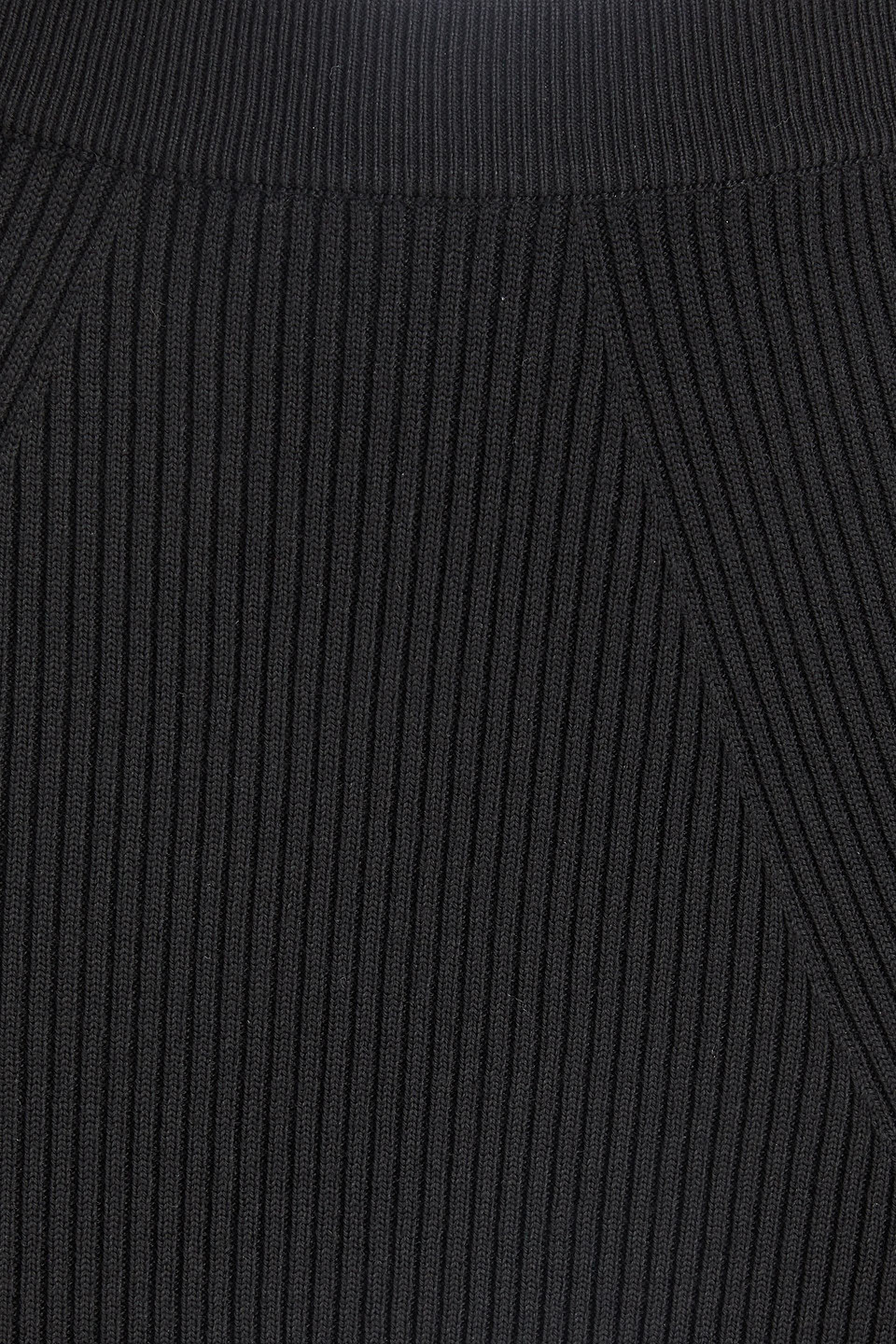 ALEXANDER MCQUEEN RIBBED WOOL-BLEND MIDI PENCIL SKIRT