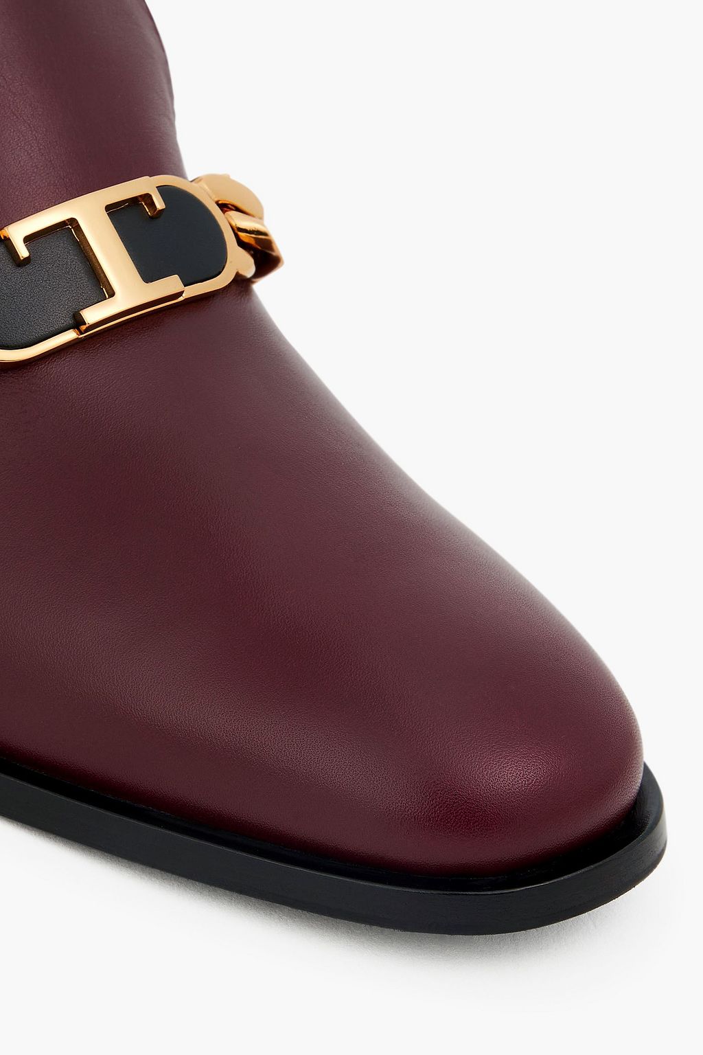 TOD'S حذاء بامب من الجلد بتصميم مزركش