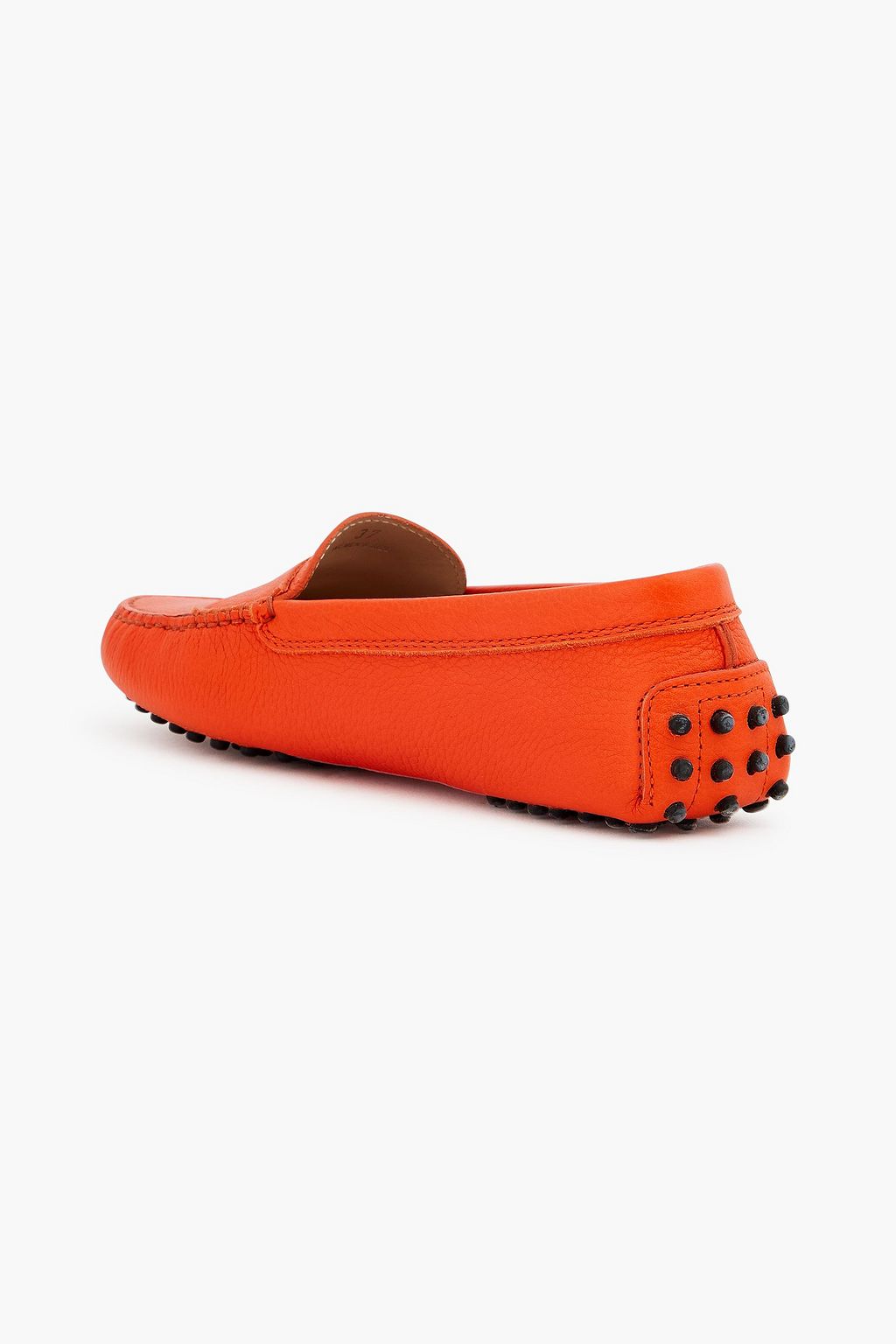 TOD'S حذاء لوفر من الجلد المُحبّب