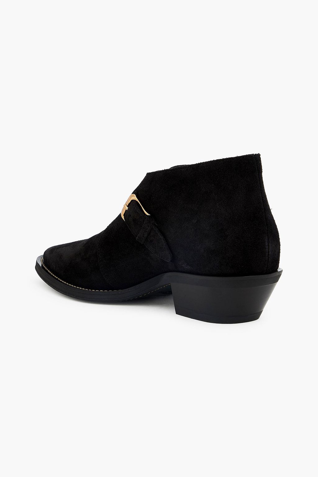 TOD'S بوت بطول الكاحل من الشامواه