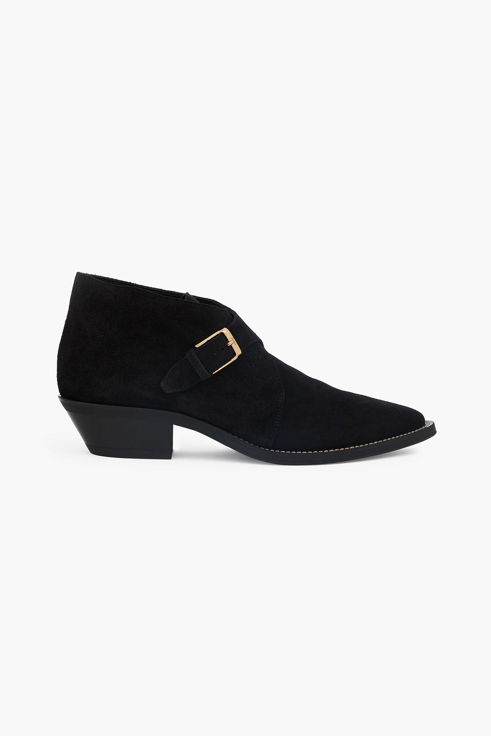 TOD'S TOD'S WOMAN ANKLE BOOTS BLACK SIZE 7.5 LEATHER 