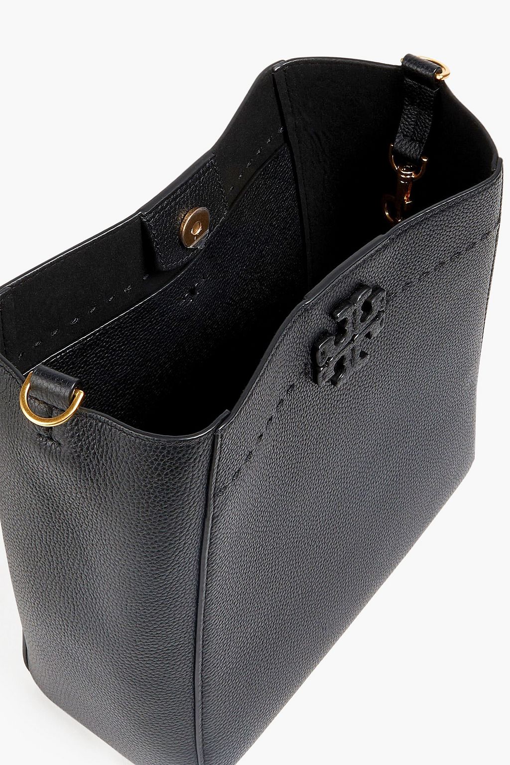 TORY BURCH Beuteltasche aus Narbenleder