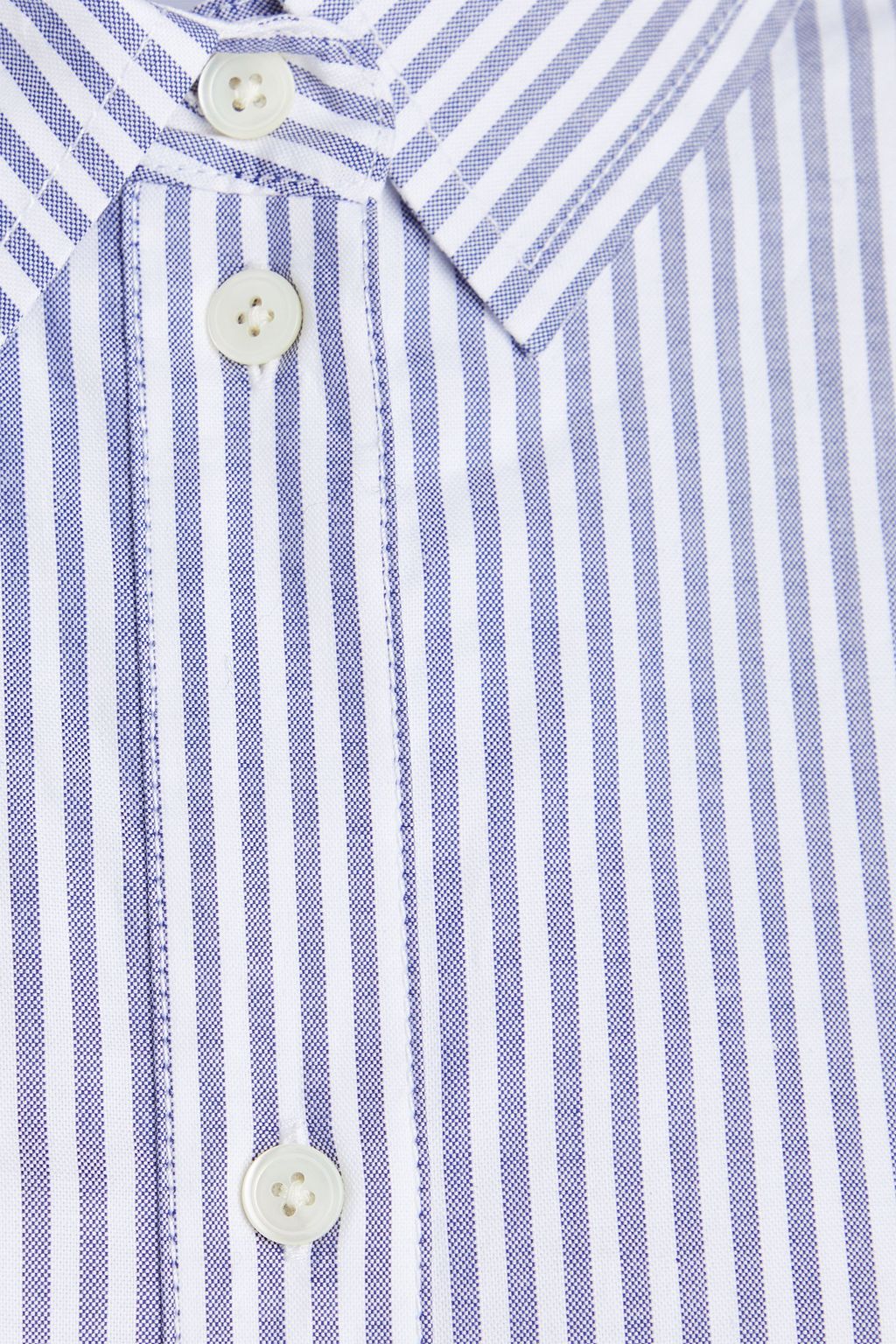TOTEME Striped cotton-poplin shirt