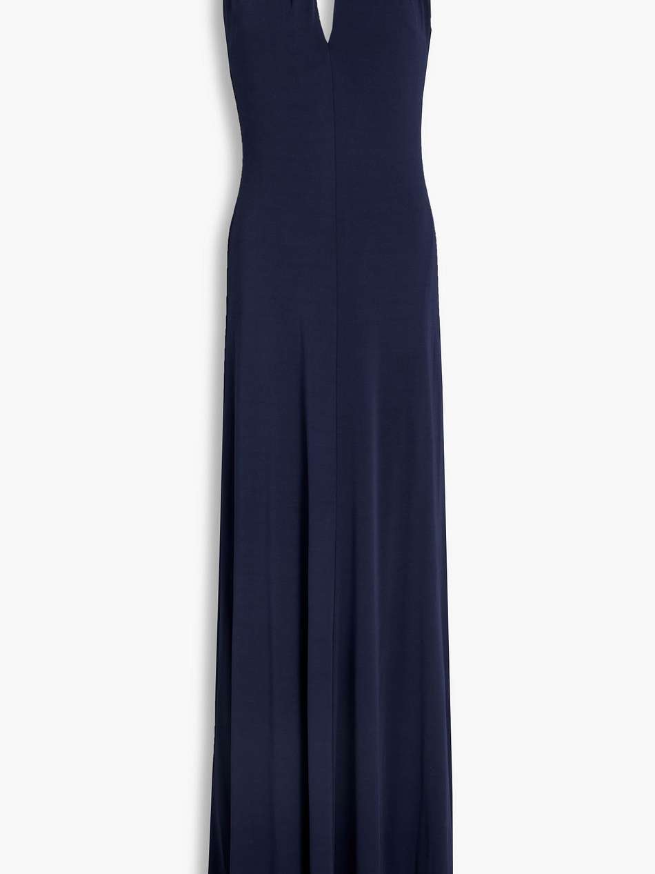 oriana embellished jersey gown