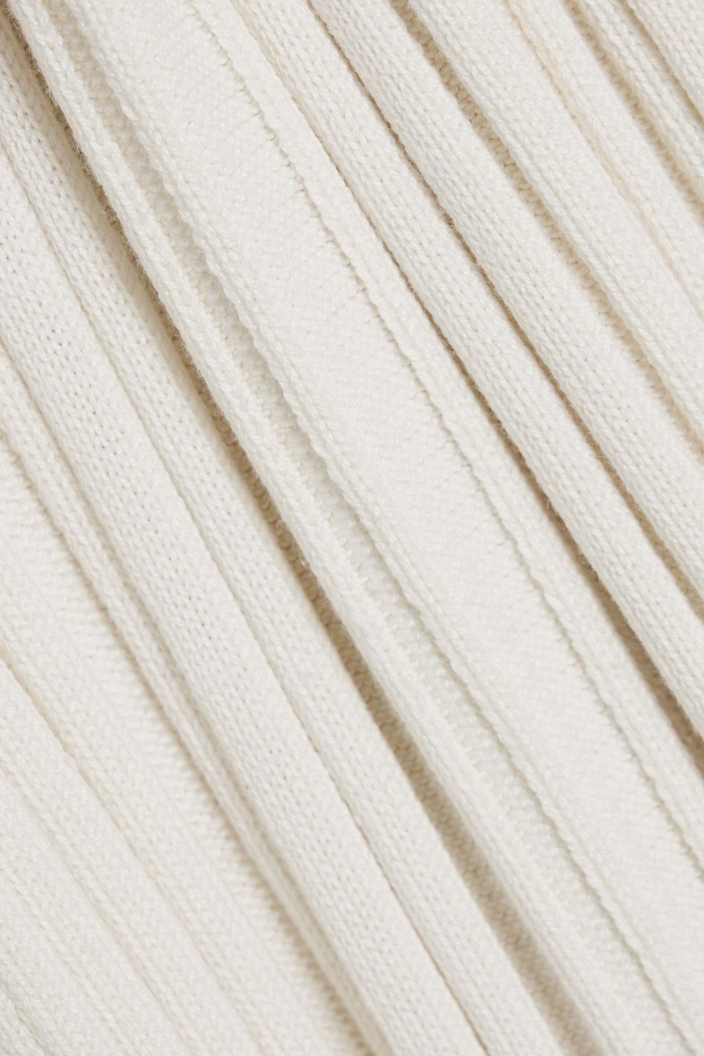 LOULOU STUDIO Elea ribbed silk-blend dress