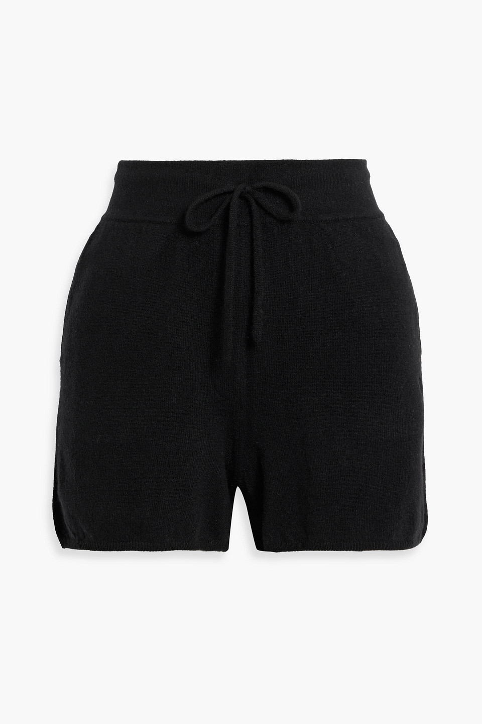 Loulou Studio Toran Cashmere Shorts In Black