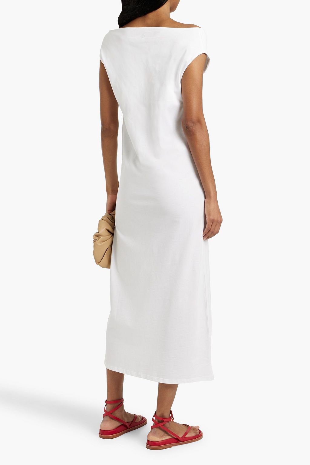 LOULOU STUDIO Martia Pima cotton-jersey midi dress